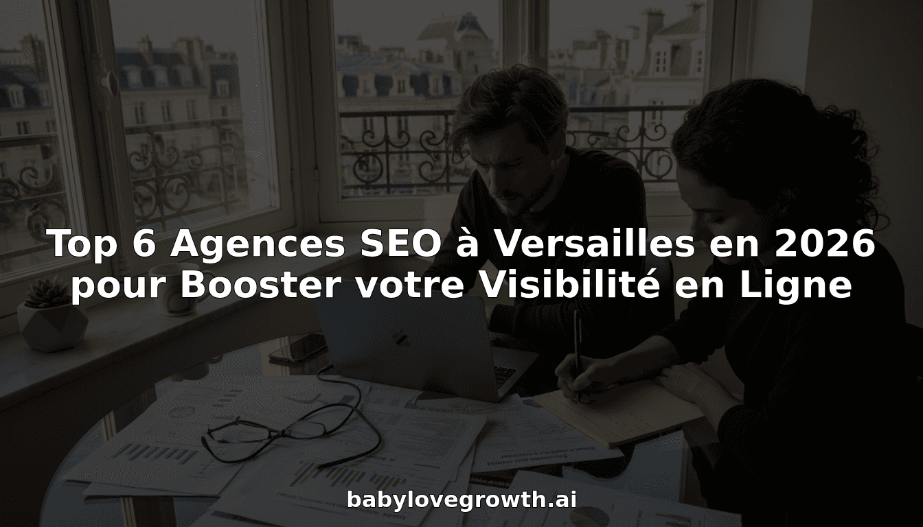 Top 6 Agences SEO à Versailles en 2026 pour Booster votre Visibilité en Ligne