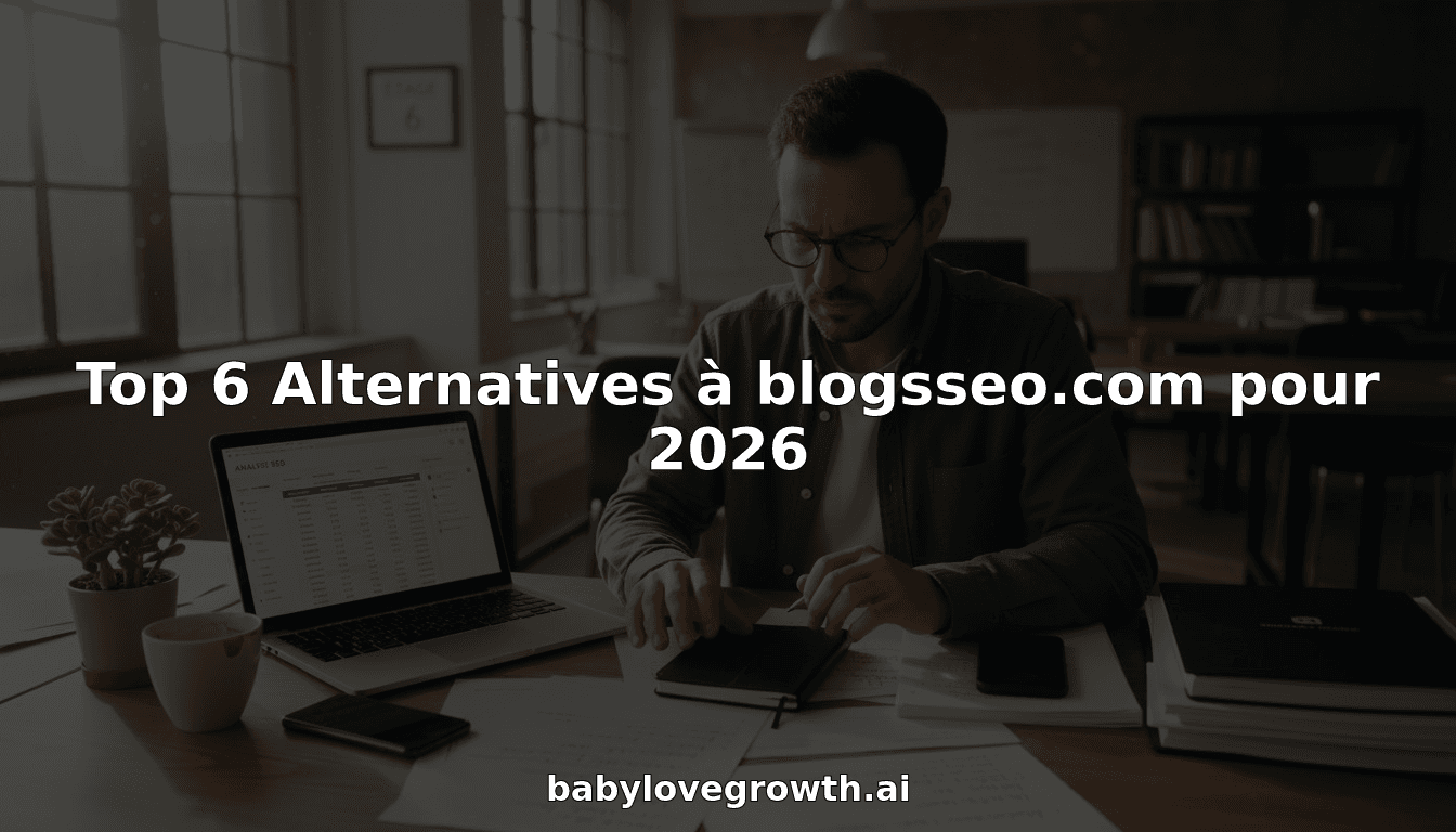 Top 6 Alternatives à blogsseo.com pour 2026