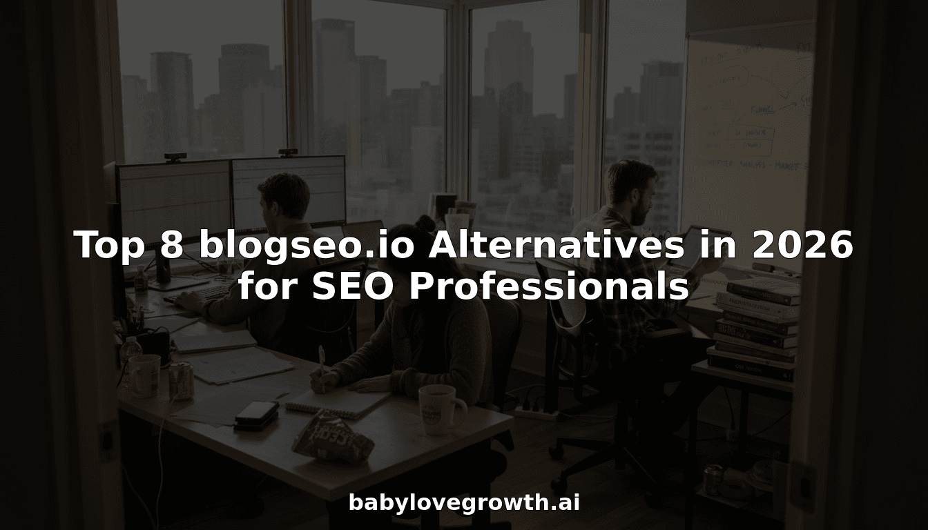 Top 8 blogseo.io Alternatives in 2026 for SEO Professionals