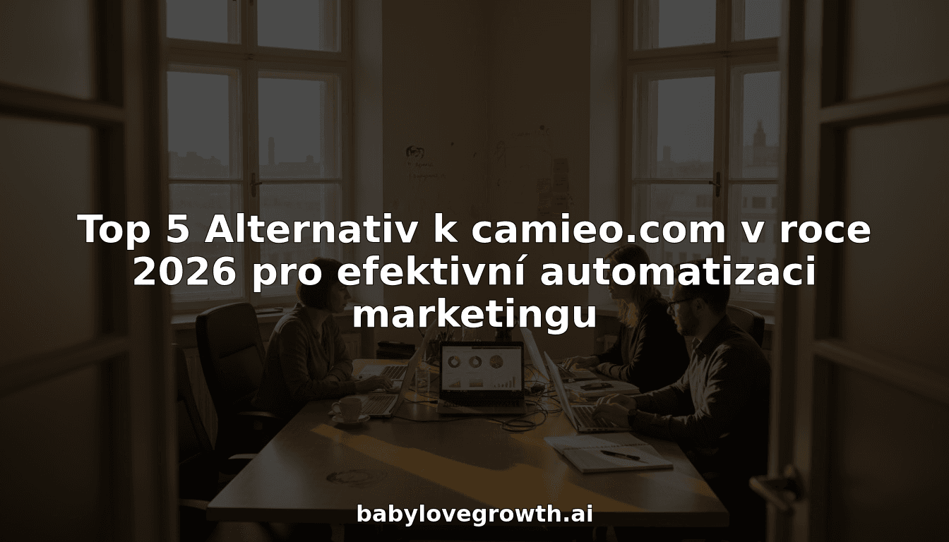 Top 5 Alternativ k camieo.com v roce 2026 pro efektivní automatizaci marketingu