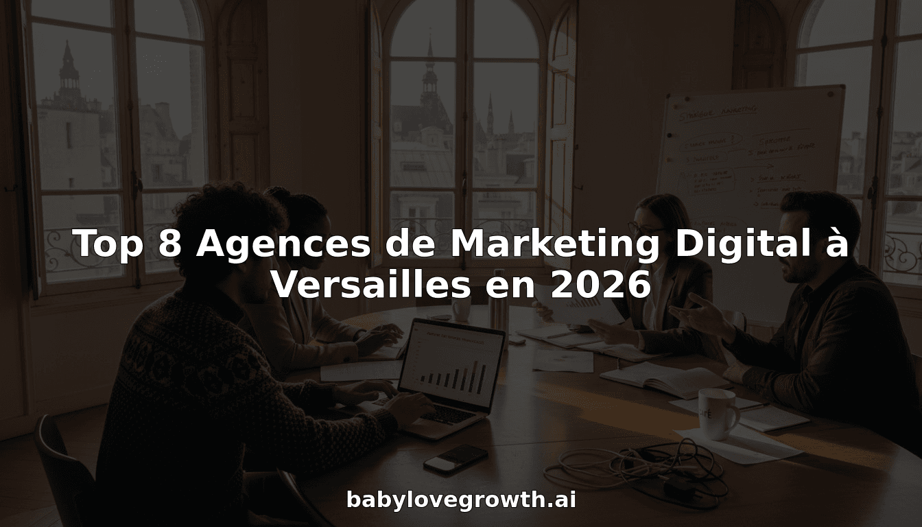 Top 8 Agences de Marketing Digital à Versailles en 2026