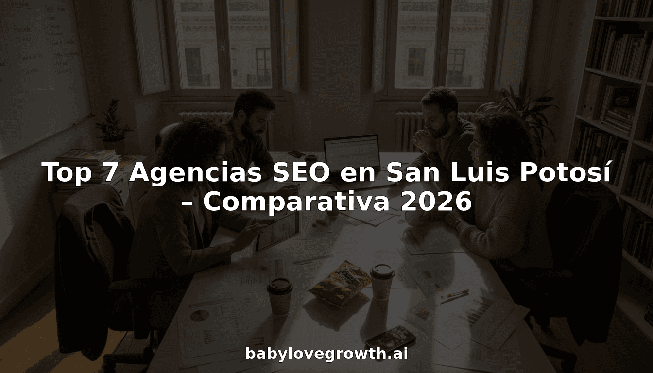Top 7 Agencias SEO en San Luis Potosí – Comparativa 2026
