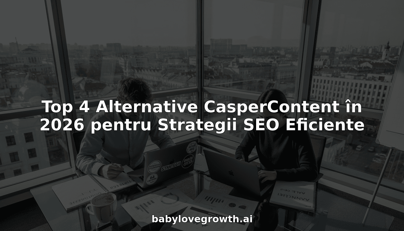 Top 4 Alternative CasperContent în 2026 pentru Strategii SEO Eficiente