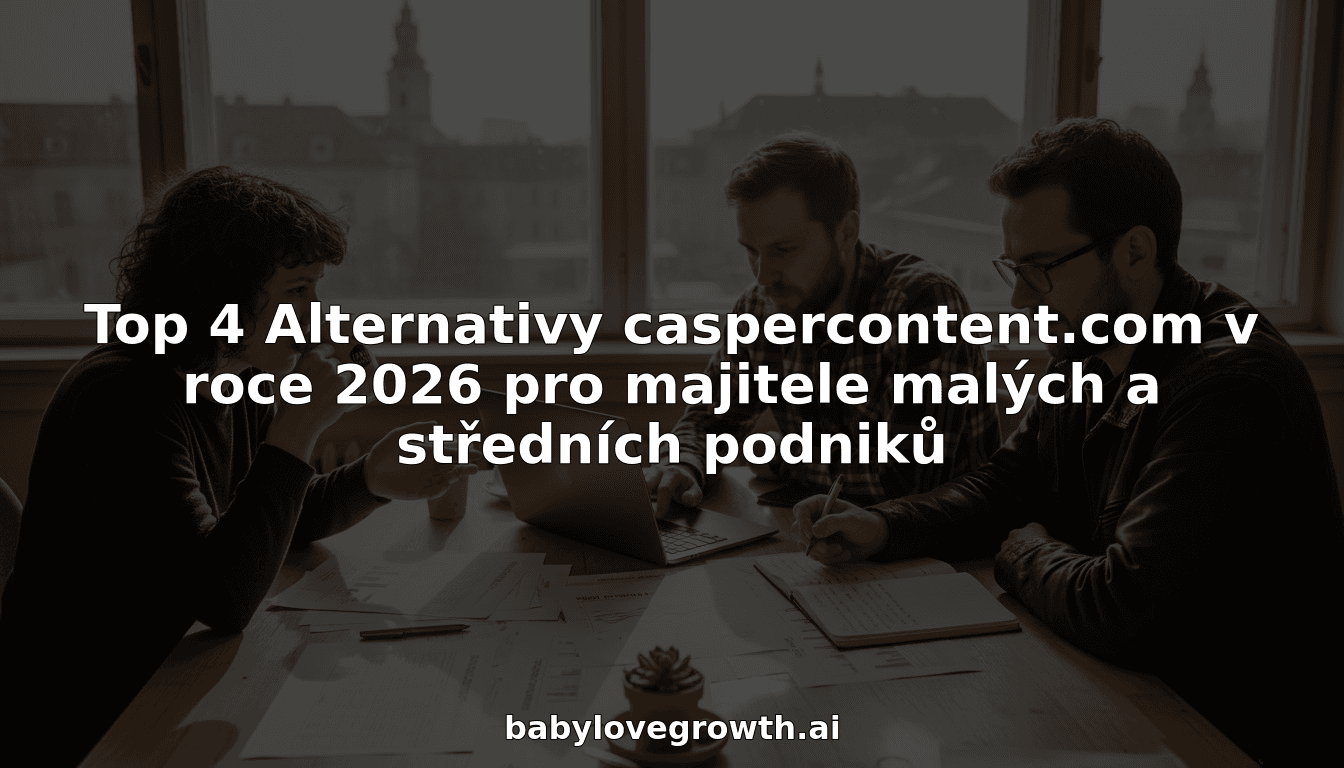 Top 4 Alternativy caspercontent.com v roce 2026 pro majitele malých a středních podniků
