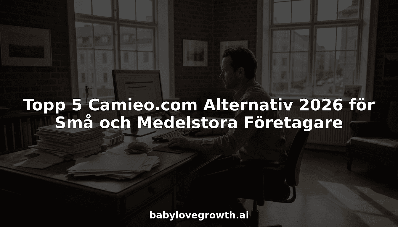Topp 5 Camieo.com Alternativ 2026 för Små och Medelstora Företagare
