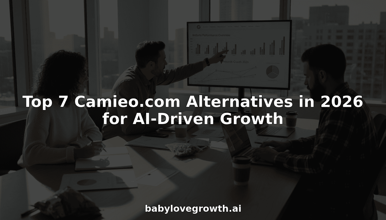Top 7 Camieo.com Alternatives in 2026 for AI-Driven Growth