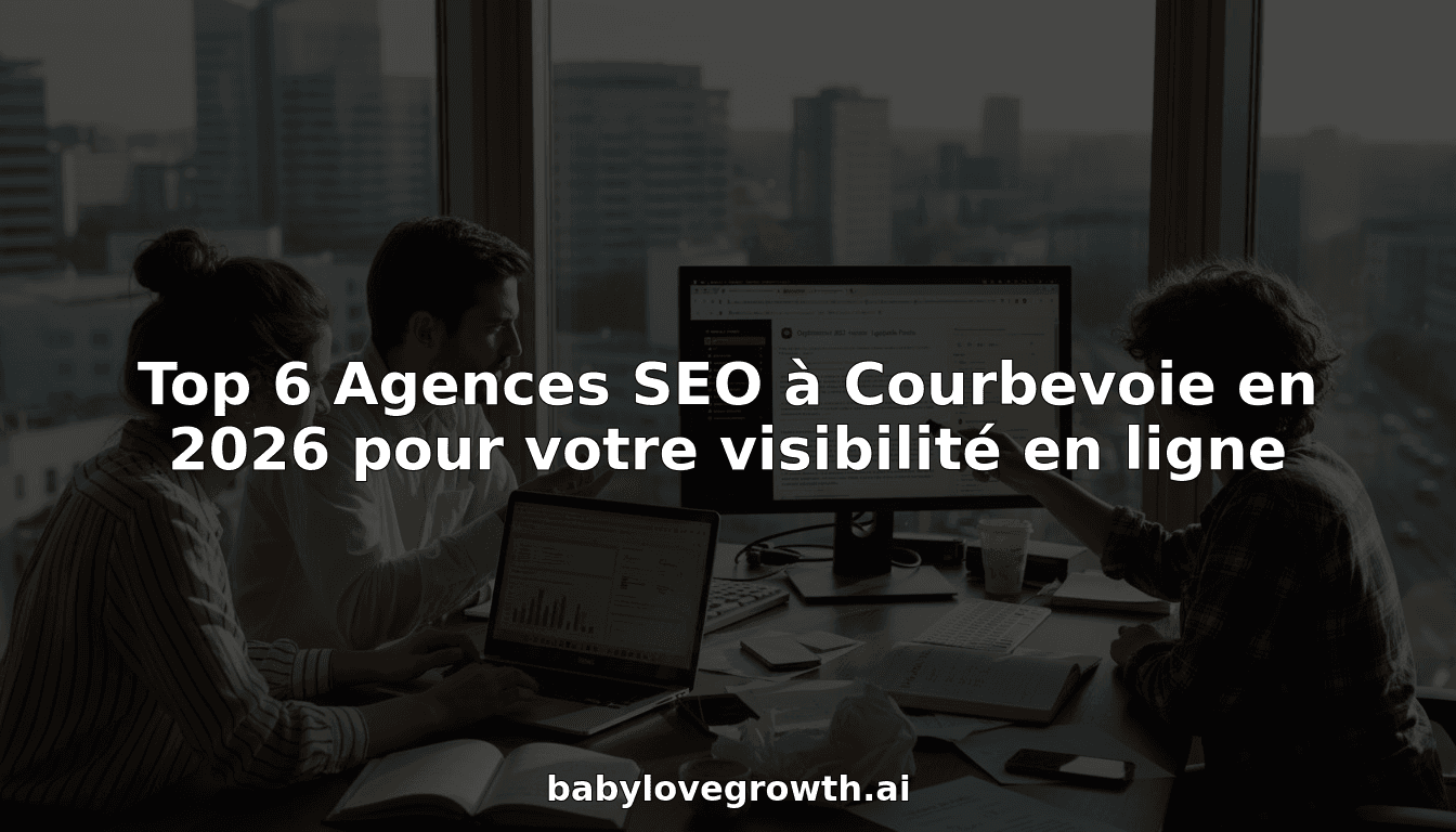 Top 6 Agences SEO à Courbevoie en 2026 pour votre visibilité en ligne