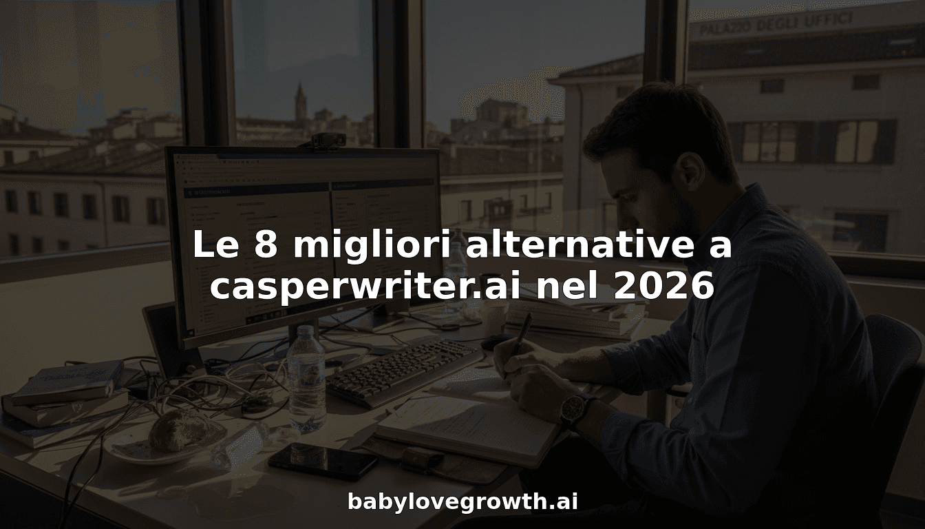Le 8 migliori alternative a casperwriter.ai nel 2026