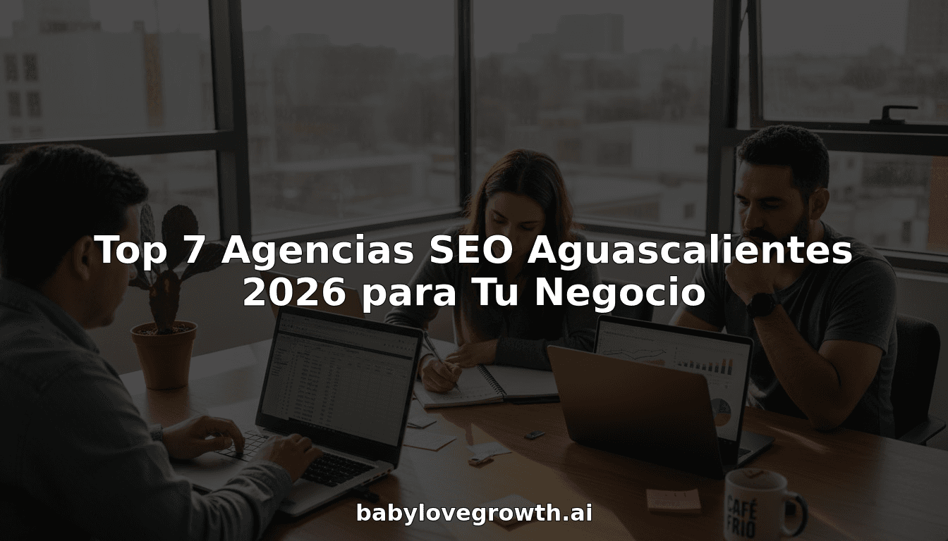 Top 7 Agencias SEO Aguascalientes 2026 para Tu Negocio