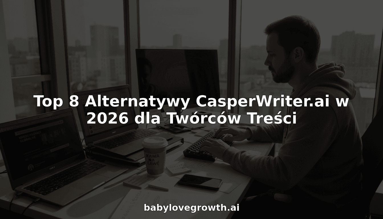 Top 8 Alternatywy CasperWriter.ai w 2026 dla Twórców Treści