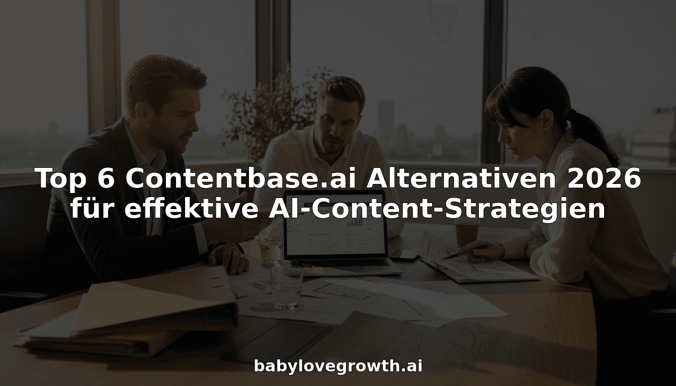 Top 6 Contentbase.ai Alternativen 2026 für effektive AI-Content-Strategien