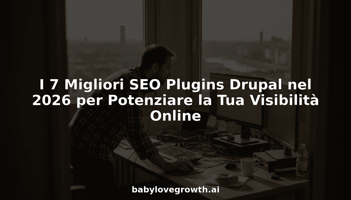I 7 Migliori SEO Plugins Drupal nel 2026 per Potenziare la Tua Visibilità Online