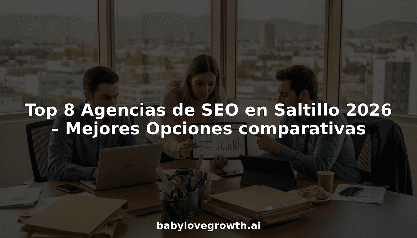 Top 8 Agencias de SEO en Saltillo 2026 – Mejores Opciones comparativas