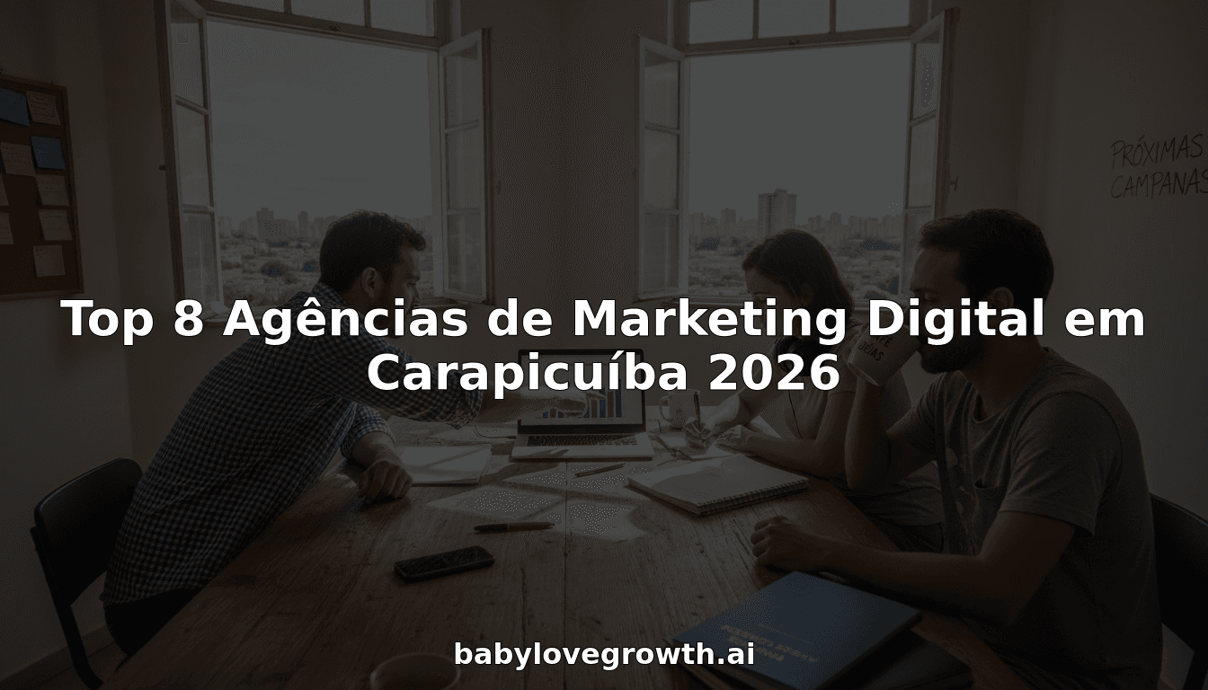 Top 8 Agências de Marketing Digital em Carapicuíba 2026