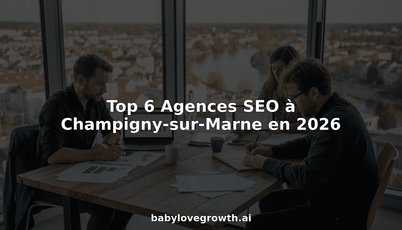 Top 6 Agences SEO à Champigny-sur-Marne en 2026