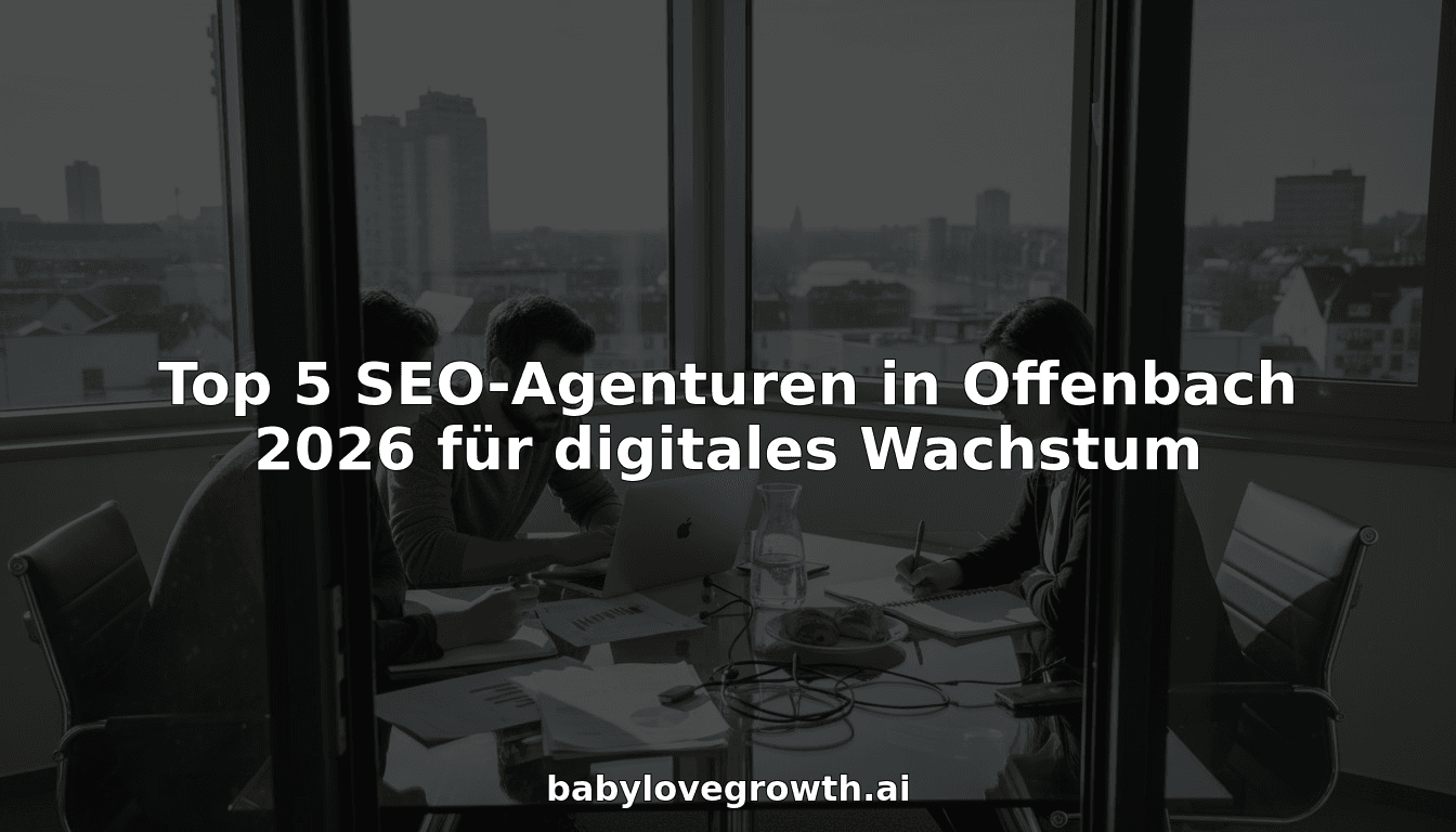 Top 5 SEO-Agenturen in Offenbach 2026 für digitales Wachstum