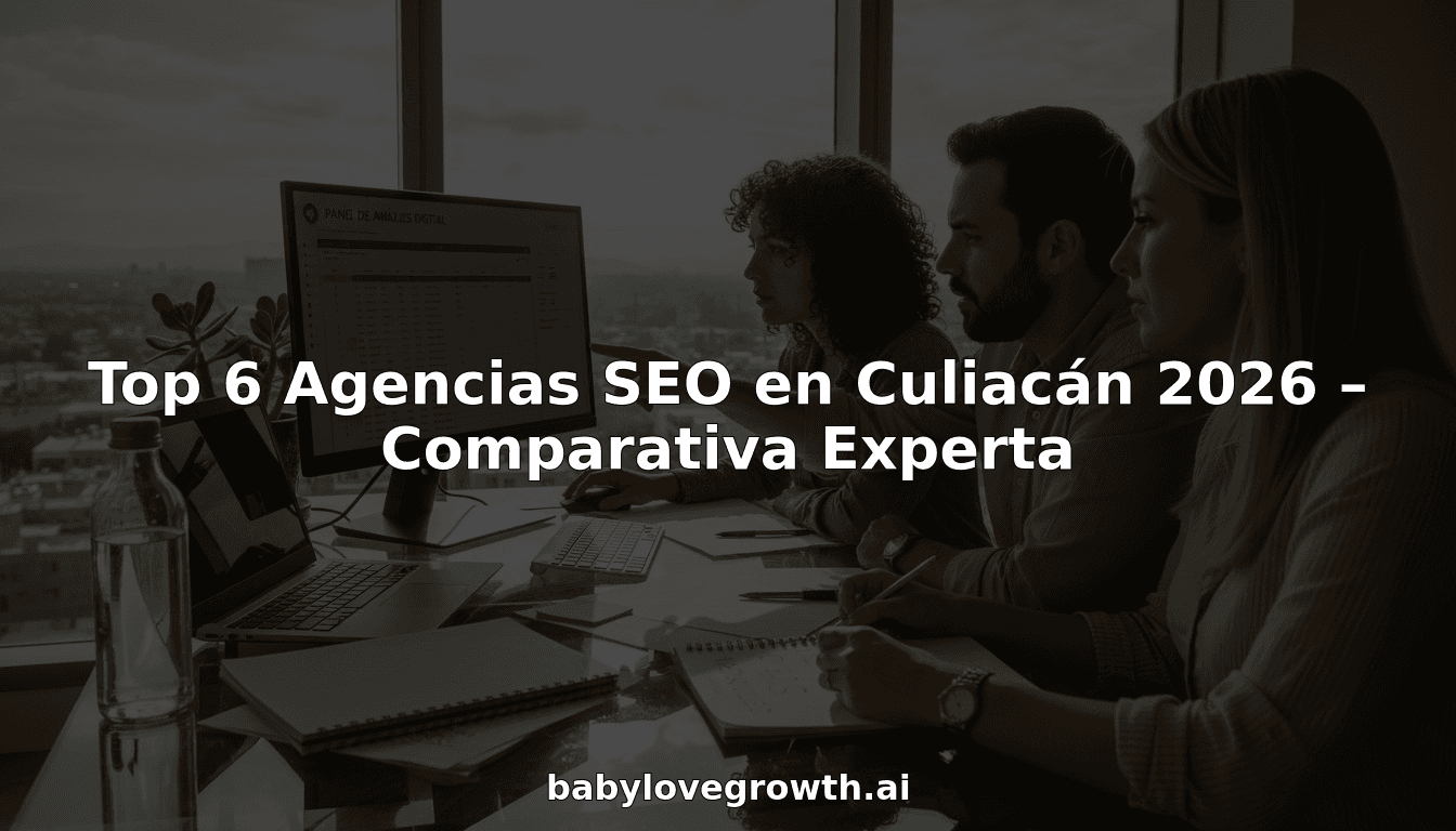 Top 6 Agencias SEO en Culiacán 2026 – Comparativa Experta