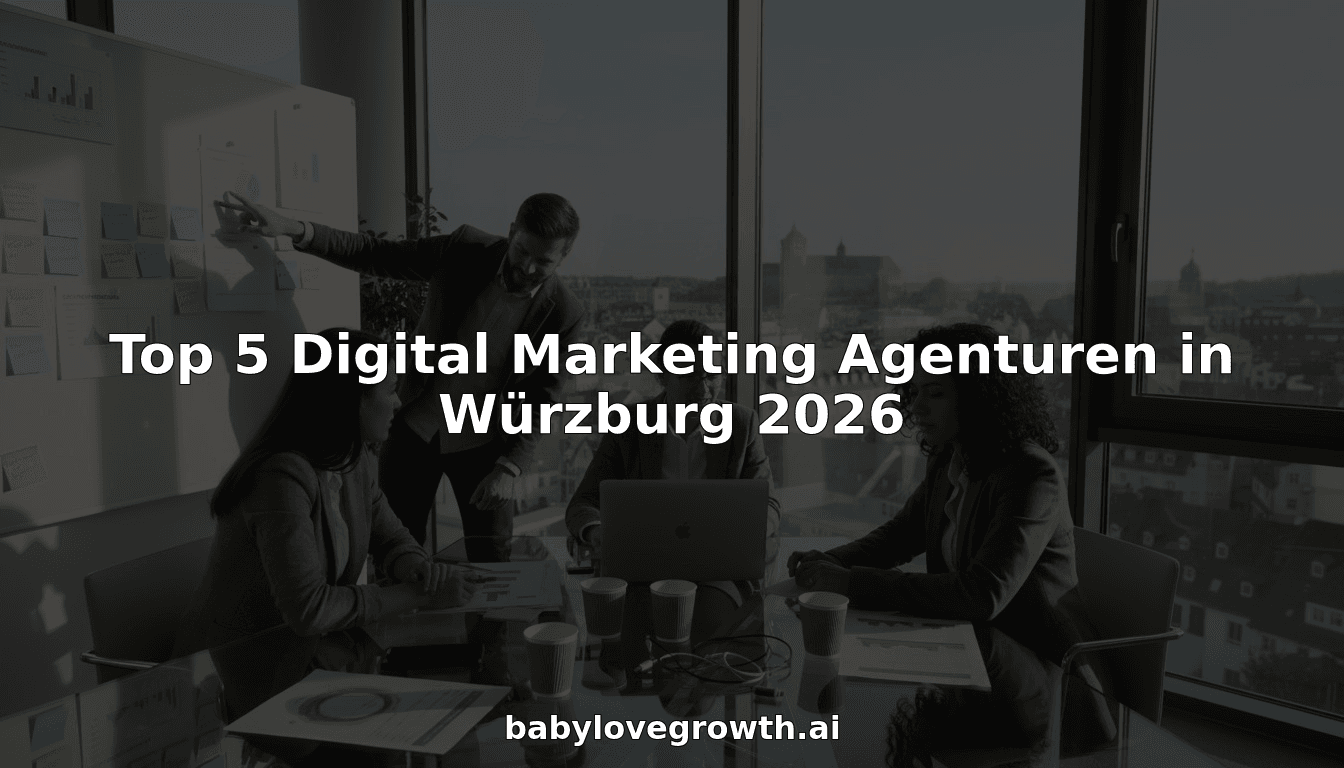 Top 5 Digital Marketing Agenturen in Würzburg 2026