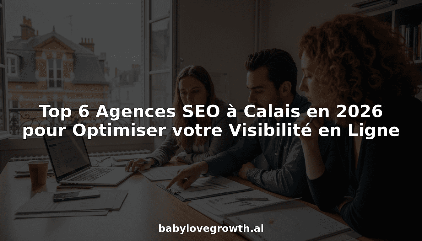 Top 6 Agences SEO à Calais en 2026 pour Optimiser votre Visibilité en Ligne