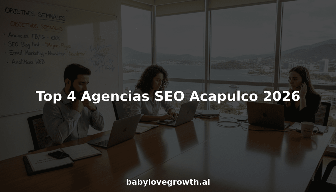 Top 4 Agencias SEO Acapulco 2026