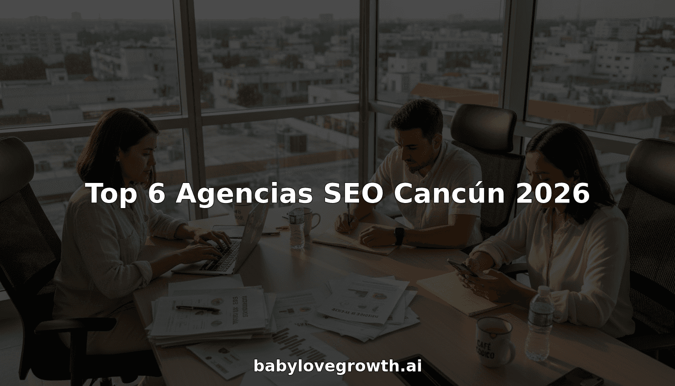 Top 6 Agencias SEO Cancún 2026