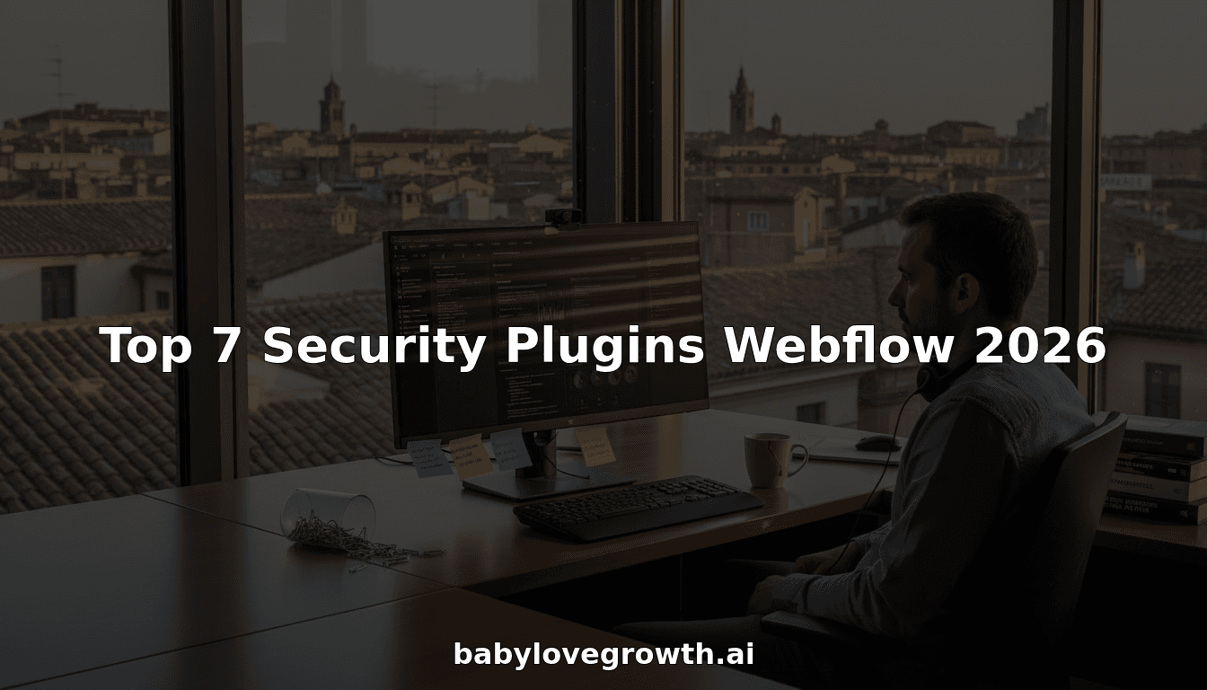 Top 7 Security Plugins Webflow 2026