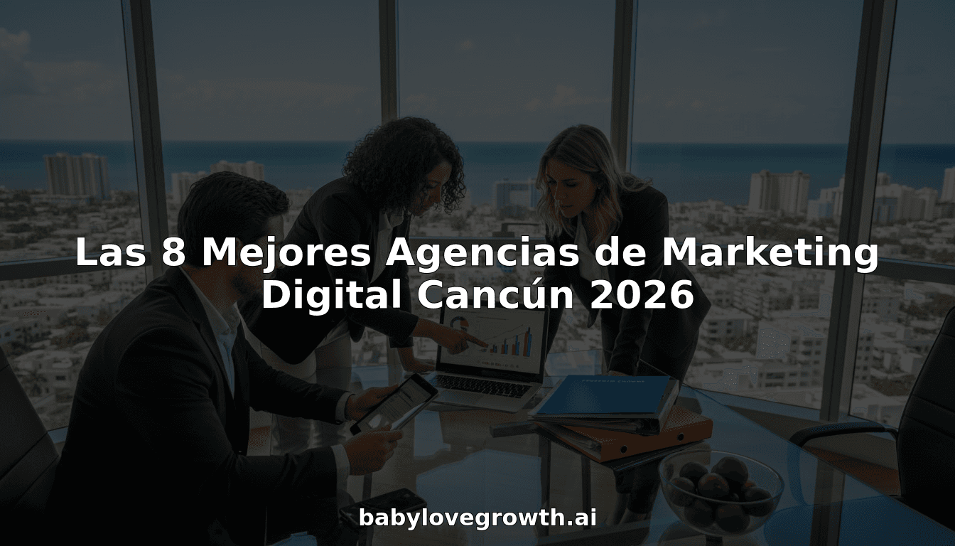 Las 8 Mejores Agencias de Marketing Digital Cancún 2026
