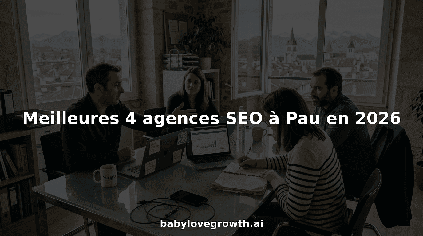 Meilleures 4 agences SEO à Pau en 2026