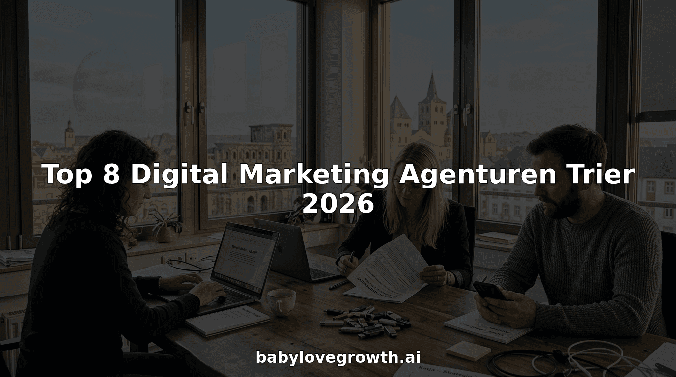 Top 8 Digital Marketing Agenturen Trier 2026