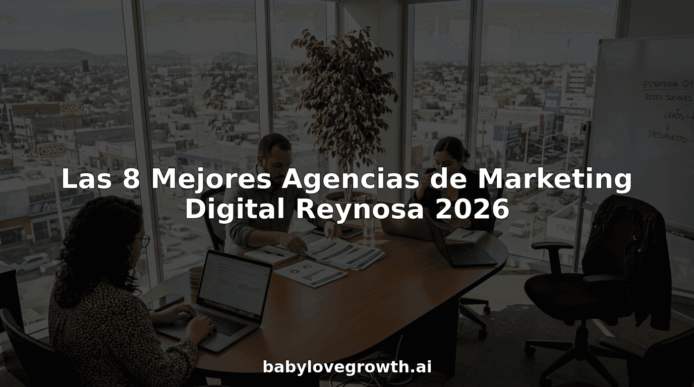 Las 8 Mejores Agencias de Marketing Digital Reynosa 2026