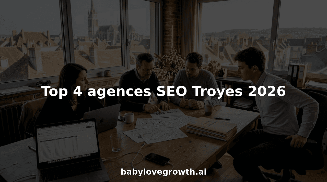 Top 4 agences SEO Troyes 2026