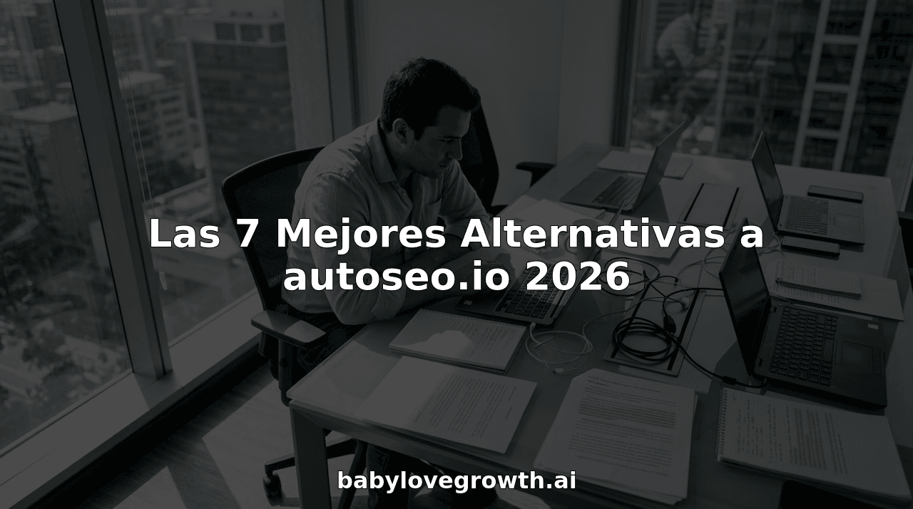 Las 7 Mejores Alternativas a autoseo.io 2026