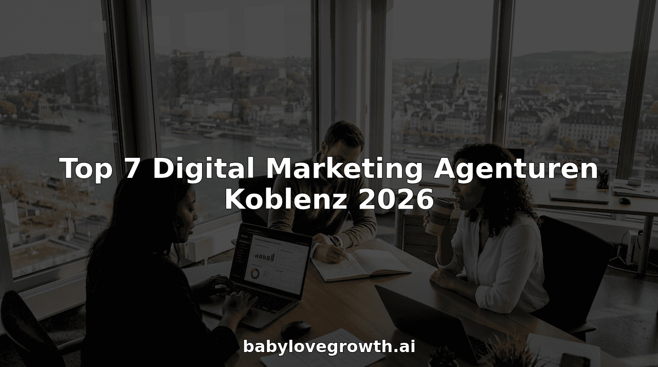Top 7 Digital Marketing Agenturen Koblenz 2026