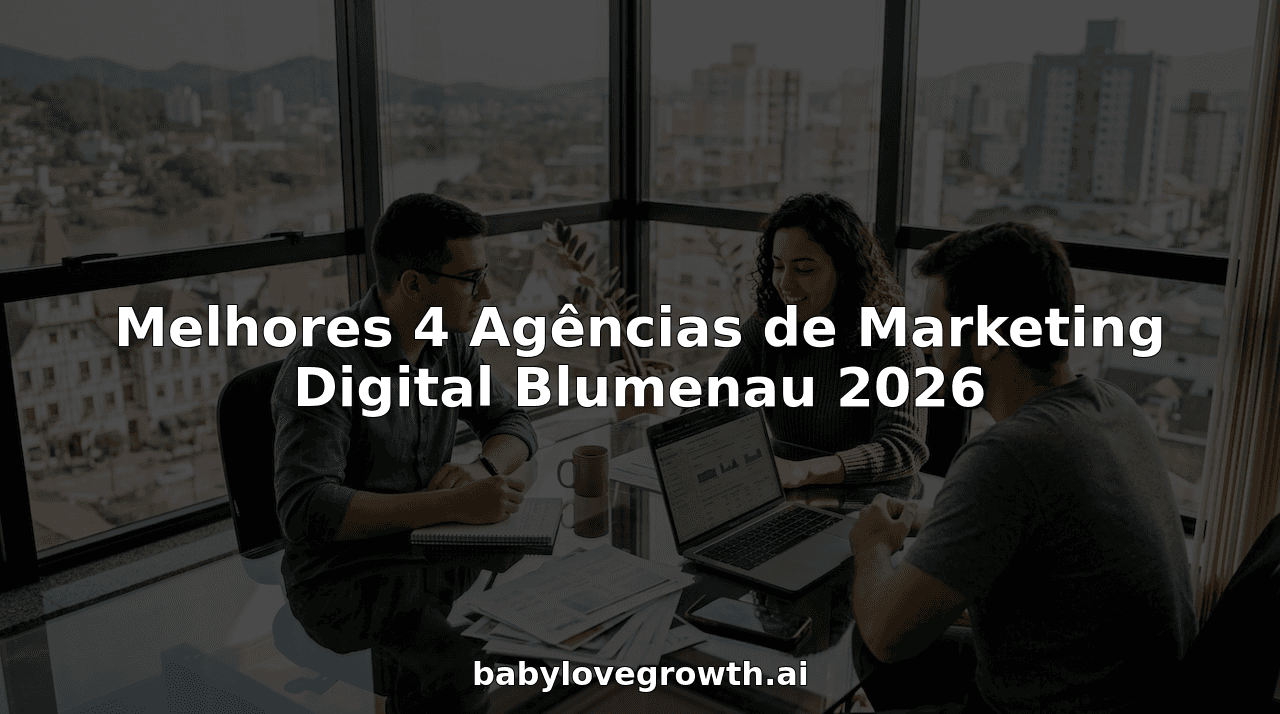 Melhores 4 Agências de Marketing Digital Blumenau 2026