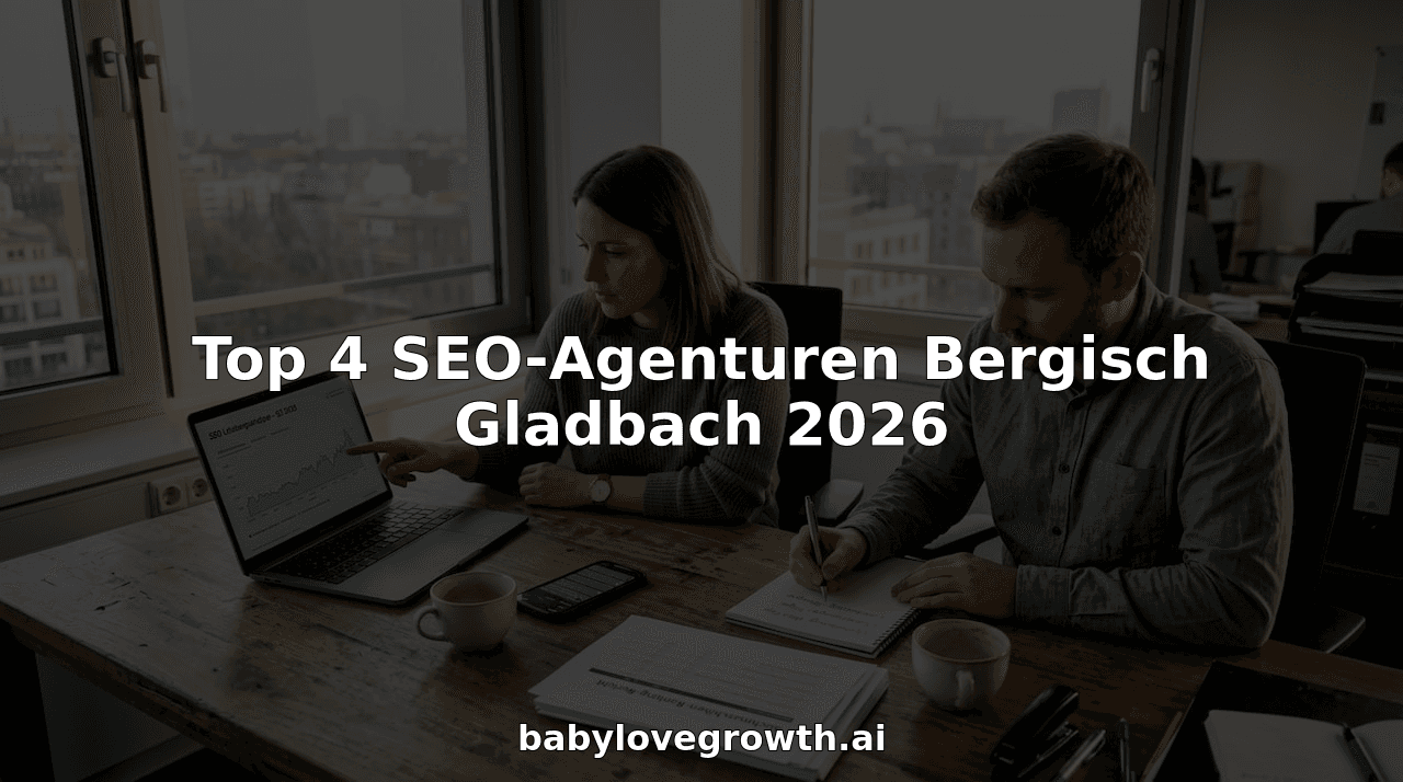 Top 4 SEO-Agenturen Bergisch Gladbach 2026