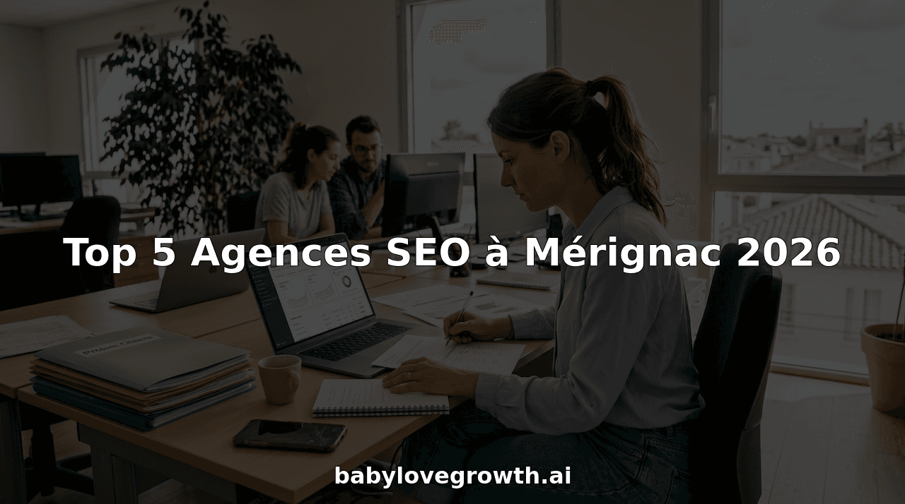 Top 5 Agences SEO à Mérignac 2026