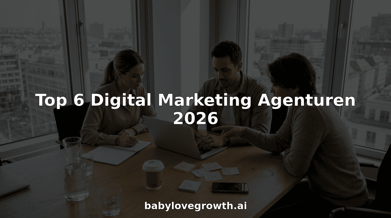 Top 6 Digital Marketing Agenturen 2026