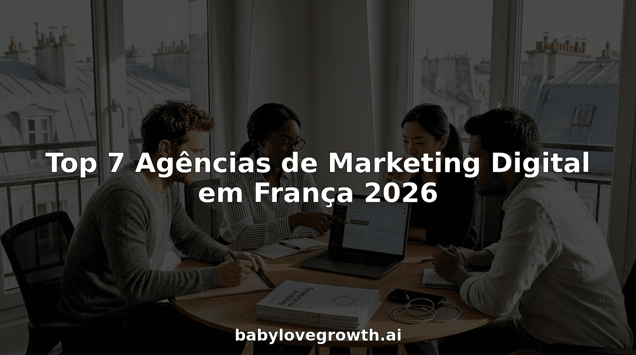 Top 7 Agências de Marketing Digital em França 2026