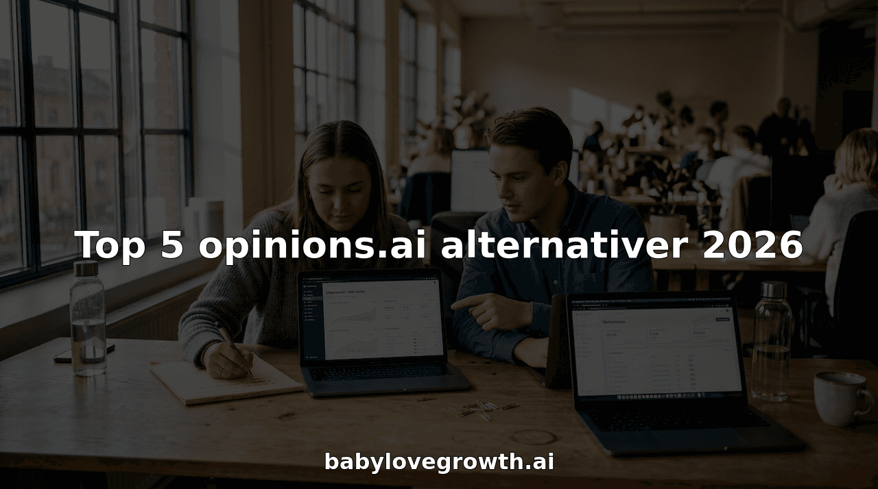 Top 5 opinions.ai alternativer 2026