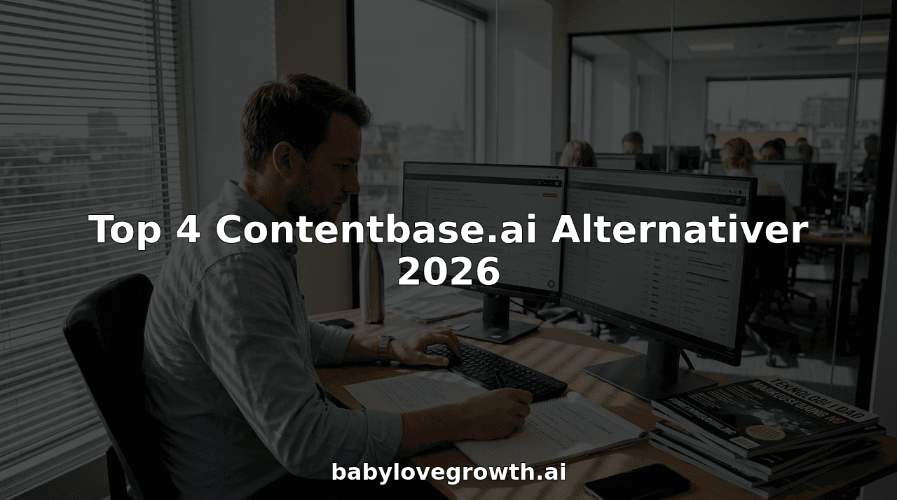 Top 4 Contentbase.ai Alternativer 2026