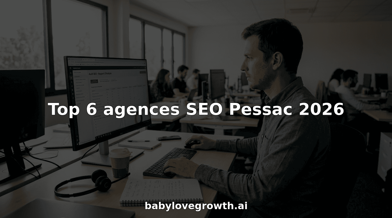 Top 6 agences SEO Pessac 2026