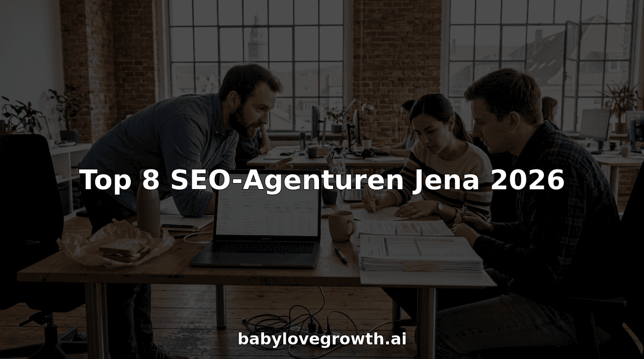 Top 8 SEO-Agenturen Jena 2026