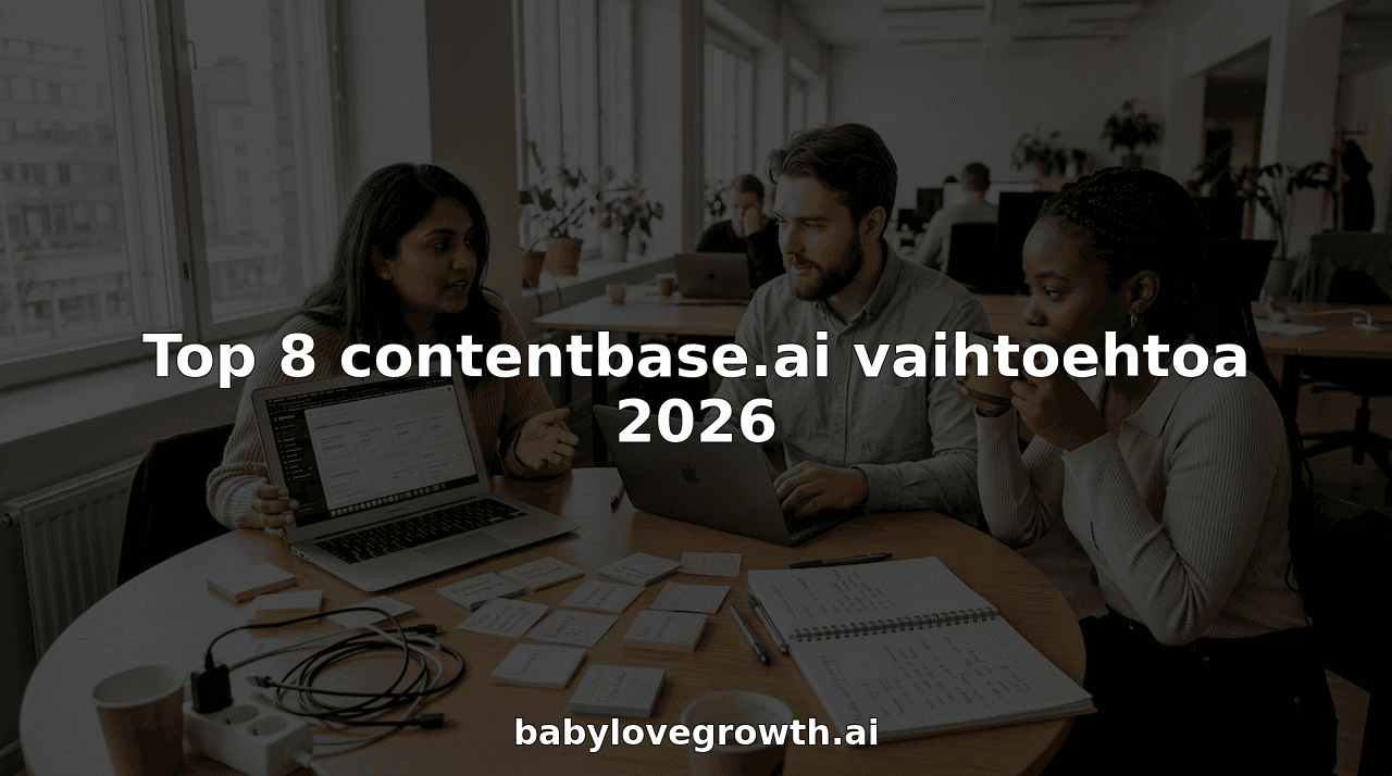 Top 8 contentbase.ai vaihtoehtoa 2026