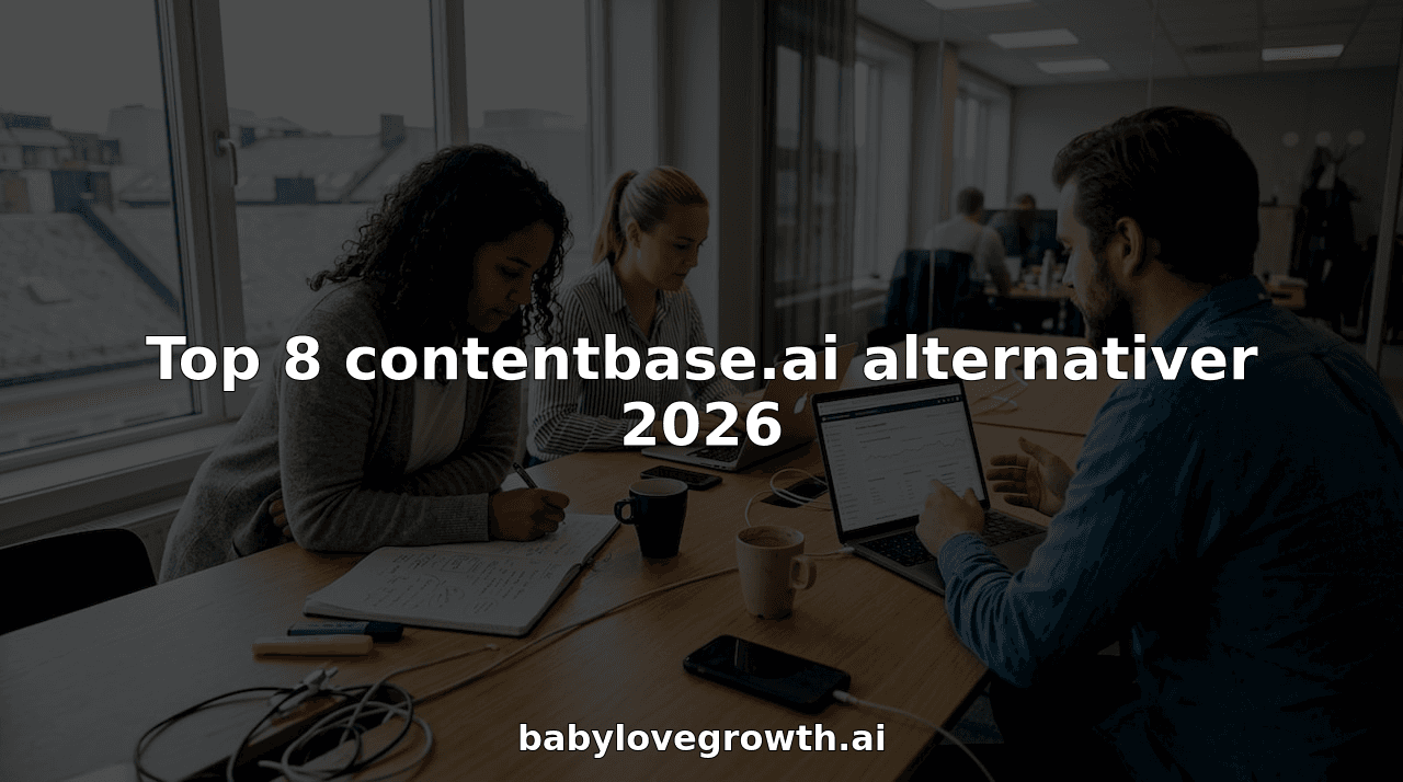 Top 8 contentbase.ai alternativer 2026