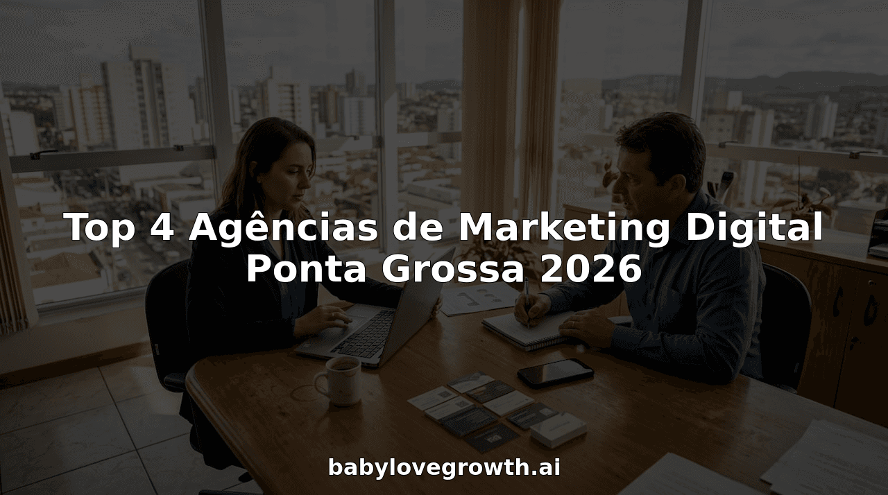 Top 4 Agências de Marketing Digital Ponta Grossa 2026