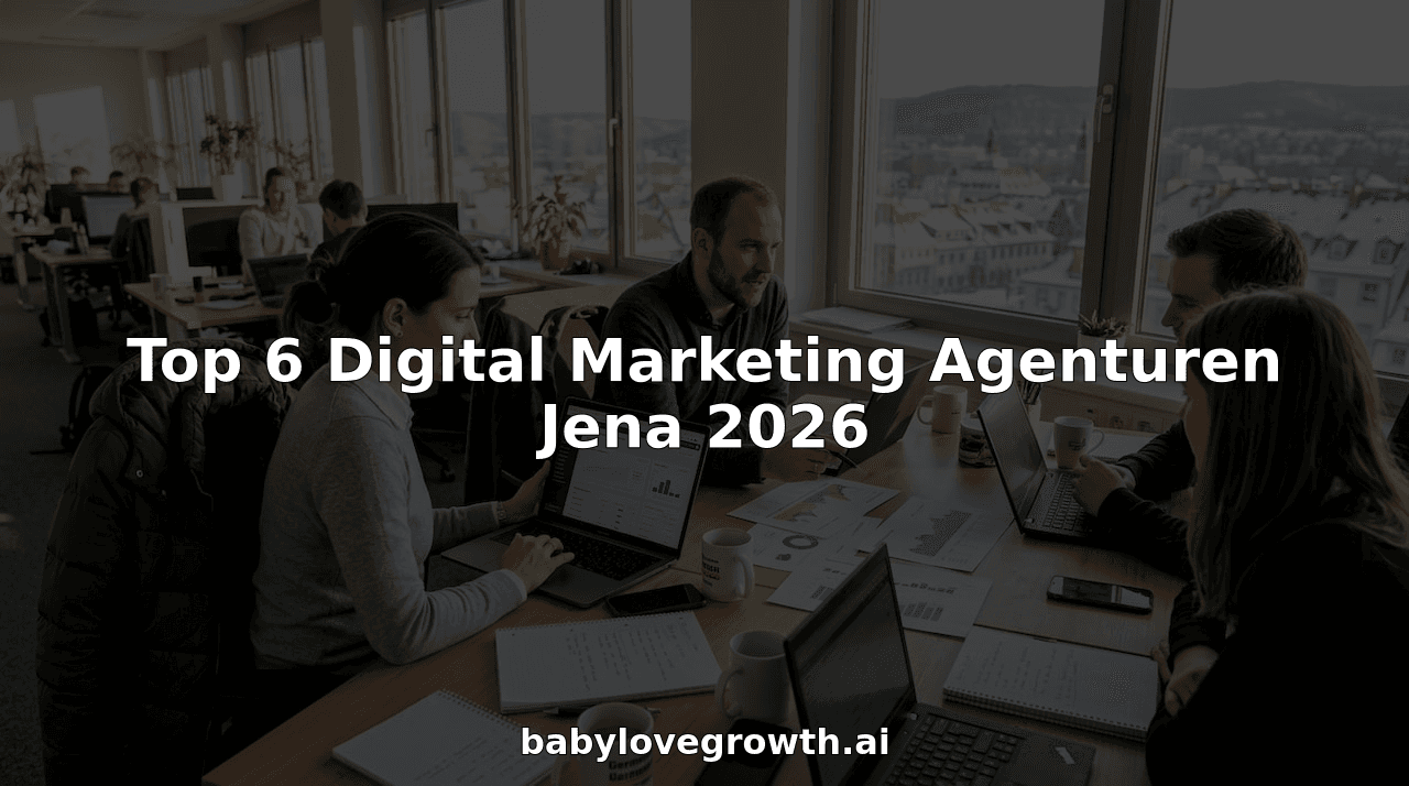 Top 6 Digital Marketing Agenturen Jena 2026