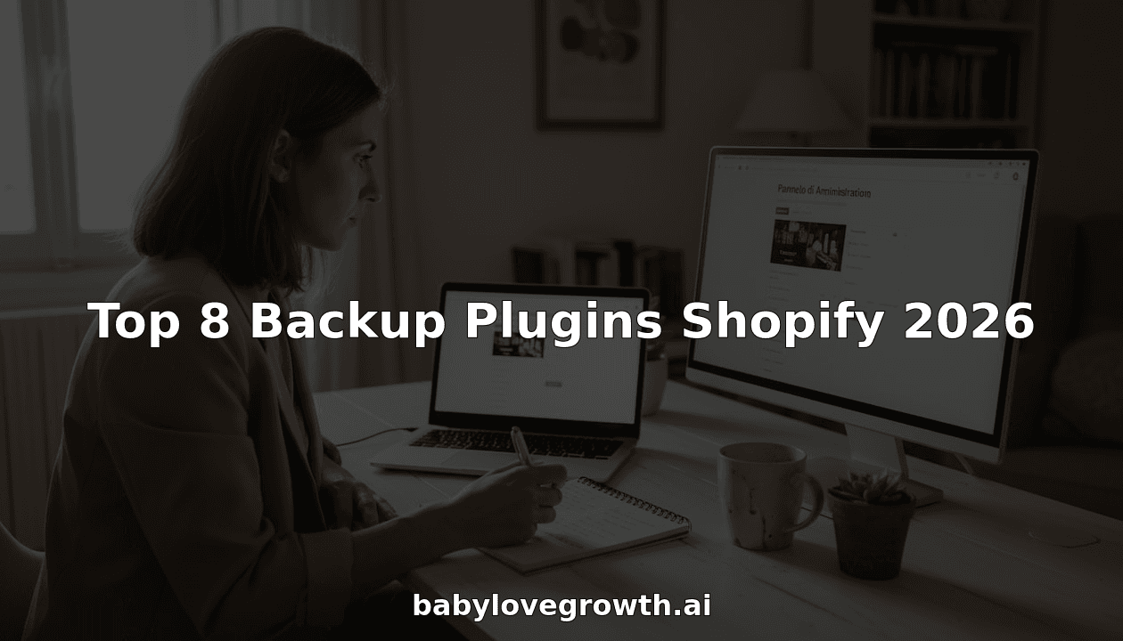 Top 8 Backup Plugins Shopify 2026