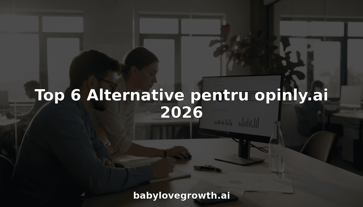 Top 6 Alternative pentru opinly.ai 2026