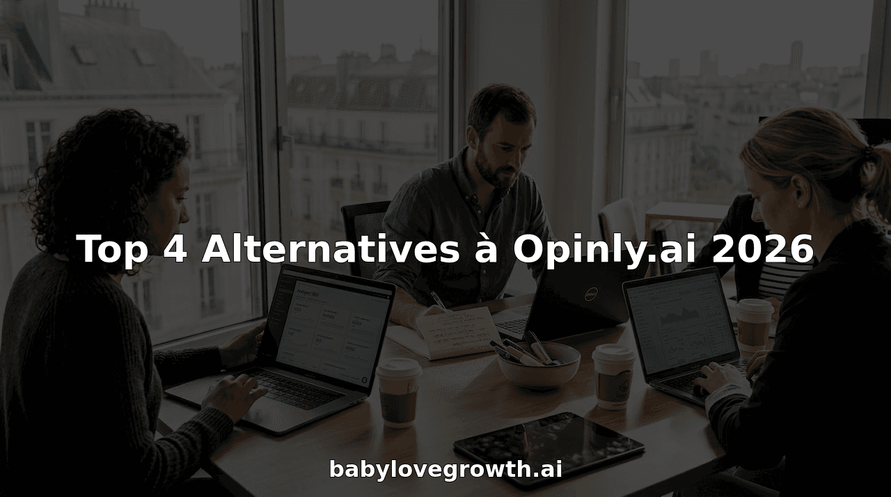 Top 4 Alternatives à Opinly.ai 2026