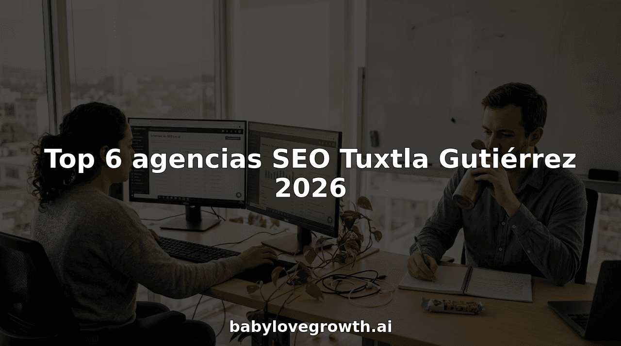 Top 6 agencias SEO Tuxtla Gutiérrez 2026